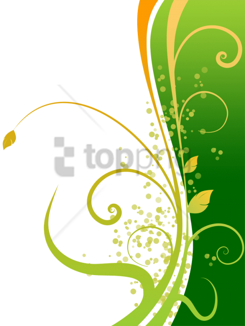 Free Png Colorful Floral Design Png Png Image With - Side Designs Borders Png (480x640), Png Download
