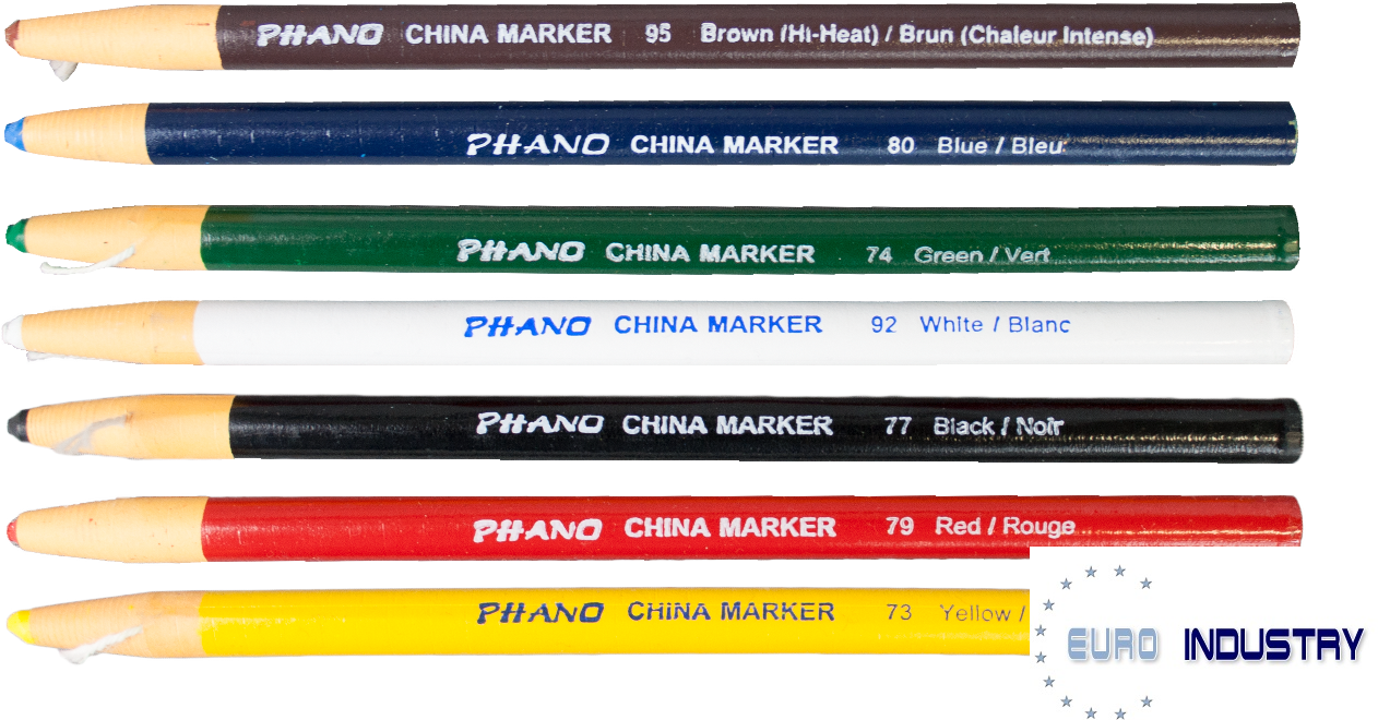 Pics/dixon/dixon China Marker All Colors - Pencil (1267x725), Png Download