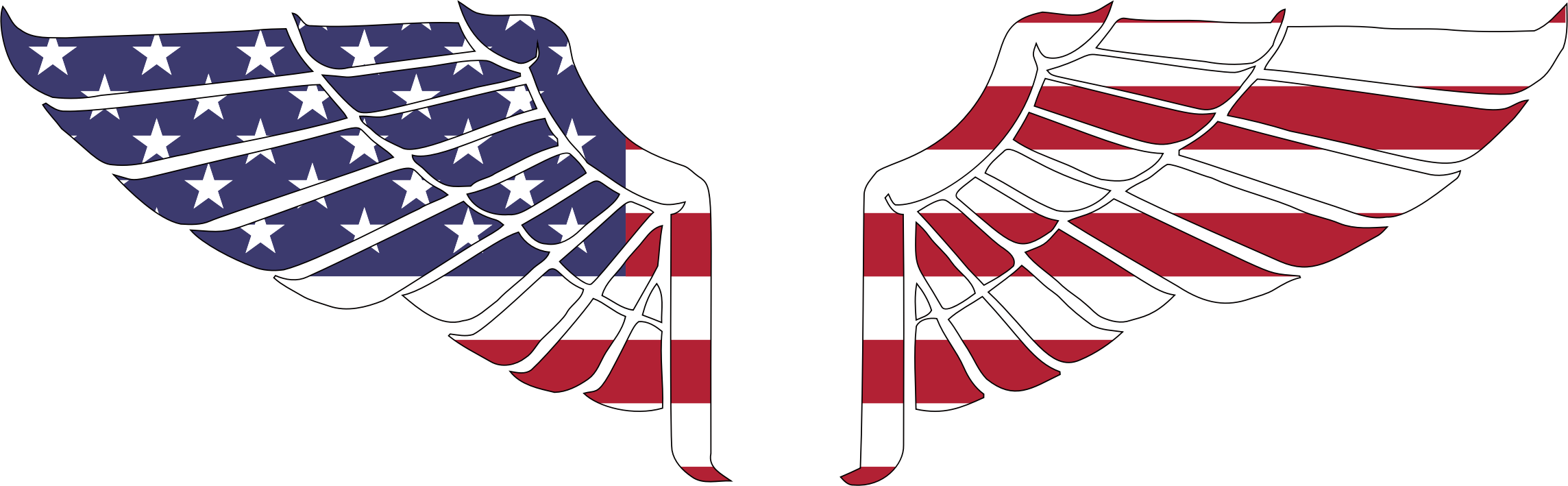 American Png (2288x709), Png Download