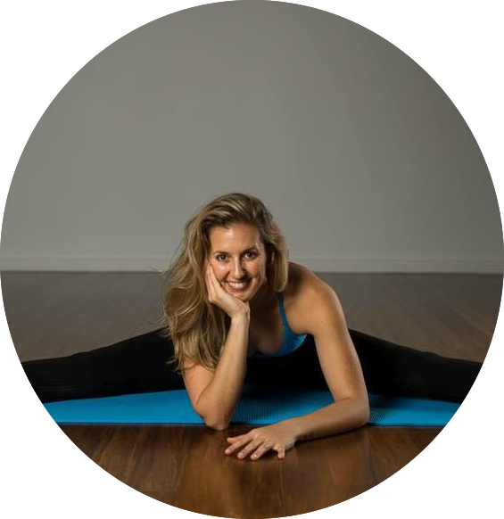 Stephanie - Stretching (565x582), Png Download