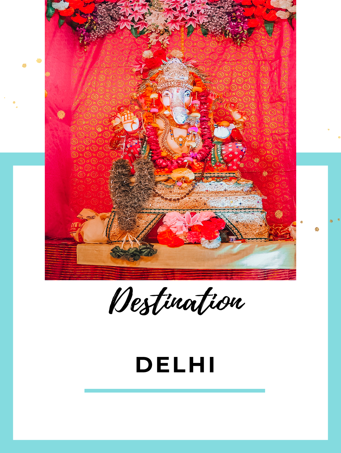 Delhi Destination Guide (1195x1589), Png Download