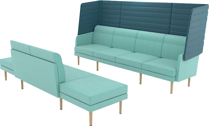 3 Stages Of Customisation - Studio Couch (714x431), Png Download