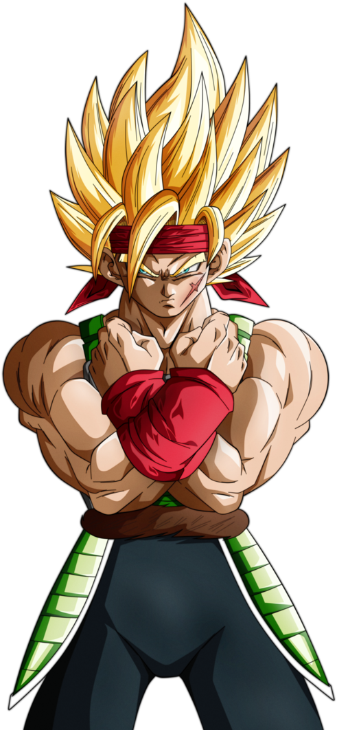 Bardock Ssj2 By Koku78 - Goku Y Bardock Fusion (740x1078), Png Download