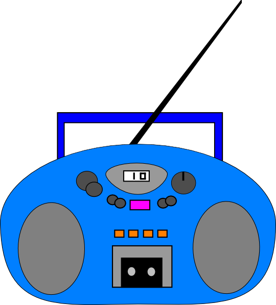 Animasi Radio (540x598), Png Download