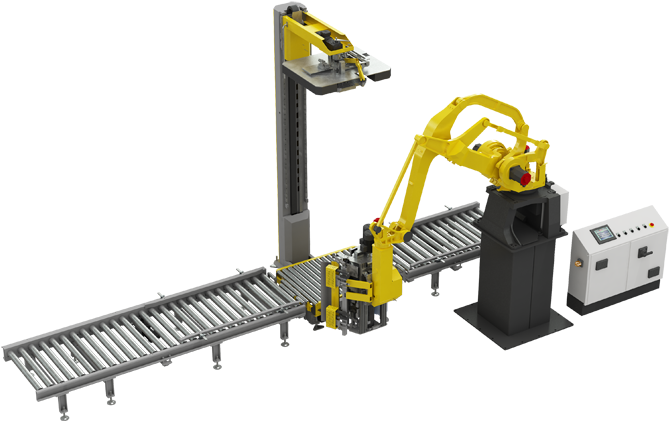 Is Recommended For Production Lines Over 200 Pallets/hour - Machine Tool (800x503), Png Download