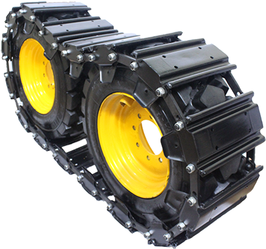 Over The Tyre Tracks For Skid Steer Loaders - Tire (900x507), Png Download