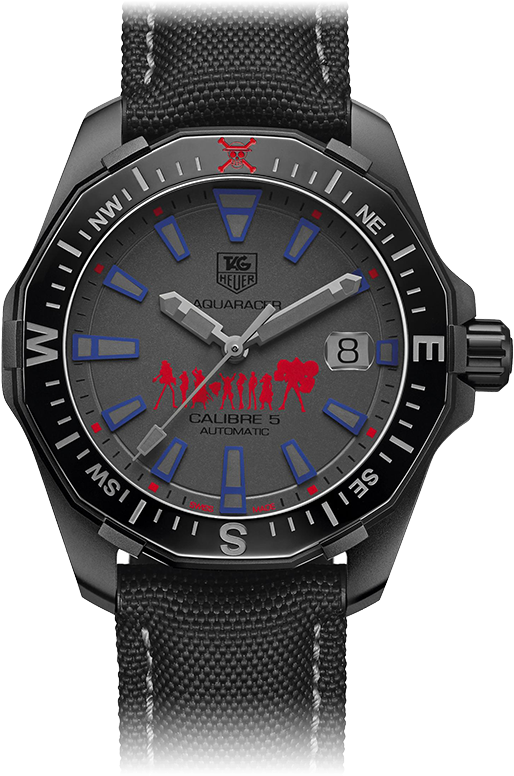 Tag Heuer Aquaracer 300m Calibre 5 One Piece Edition - Tag Heuer (775x775), Png Download