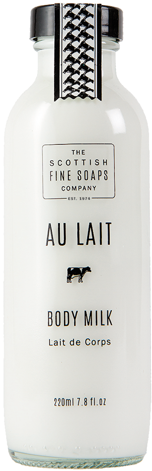 Au Lait Body Milk 220ml - Au Lait Scottish Fine Soaps (1024x1024), Png Download