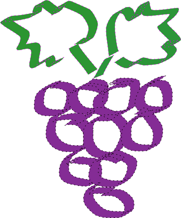 Common Grape Vine Leaf Grape Leaves Plant Stem (622x750), Png Download