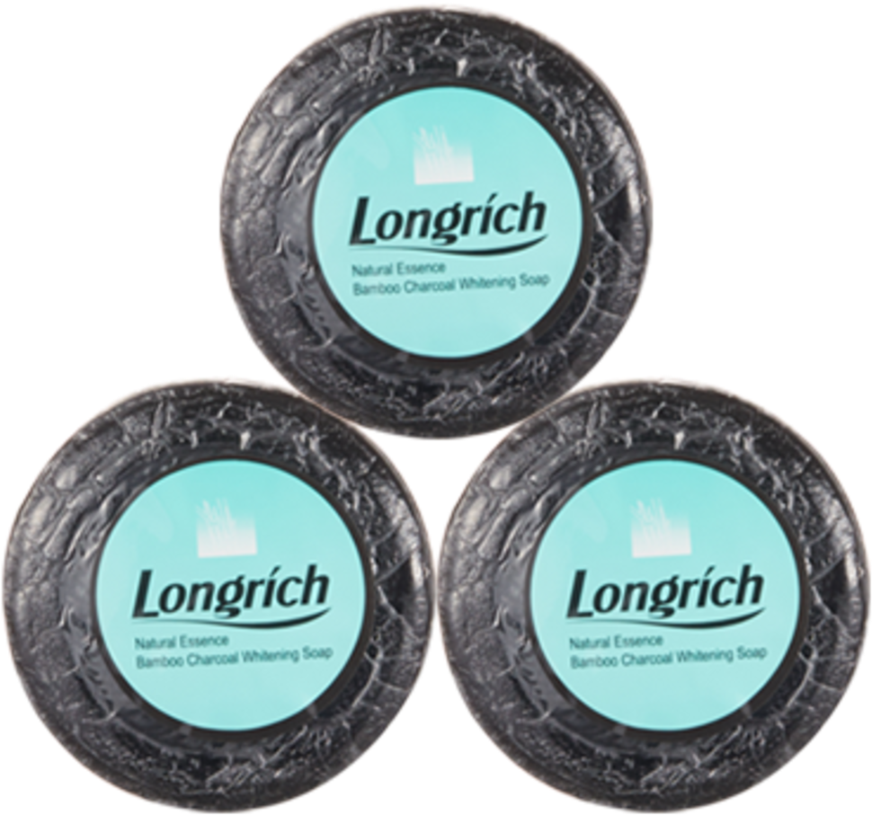 Longrich Bamboo Charcoal Soap (1000x1000), Png Download