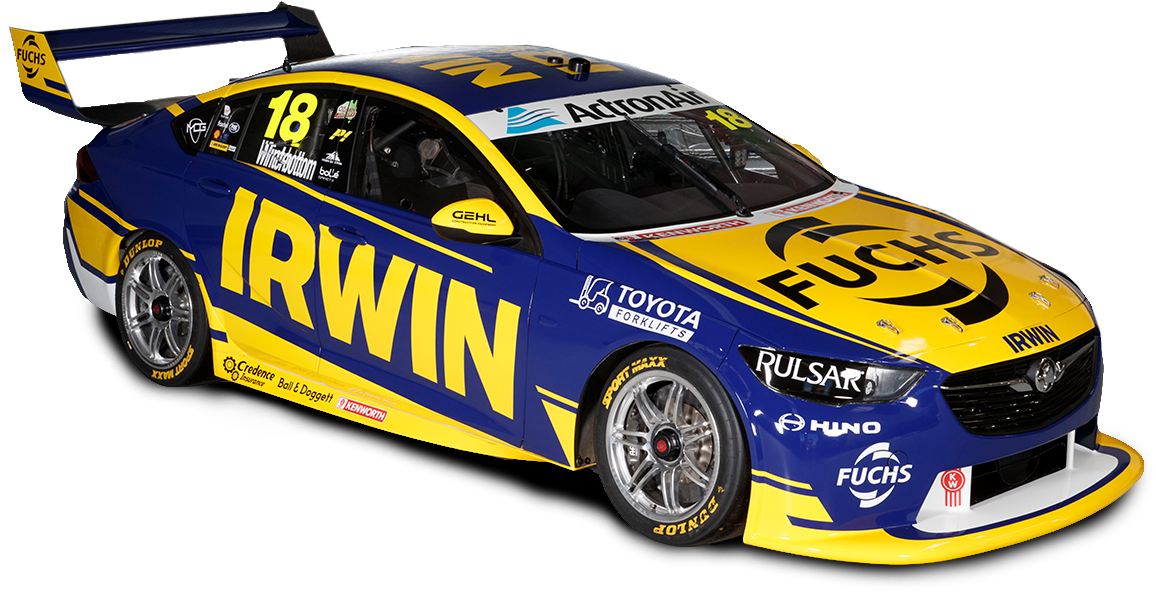 2019 Irwin Racing Zb Commodore - Nascar Caterpillar (1158x713), Png Download