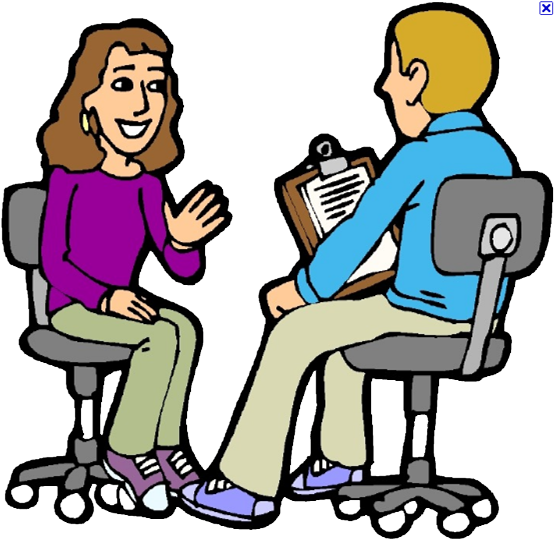 Interview Png Clipart - Interview Clipart (575x554), Png Download
