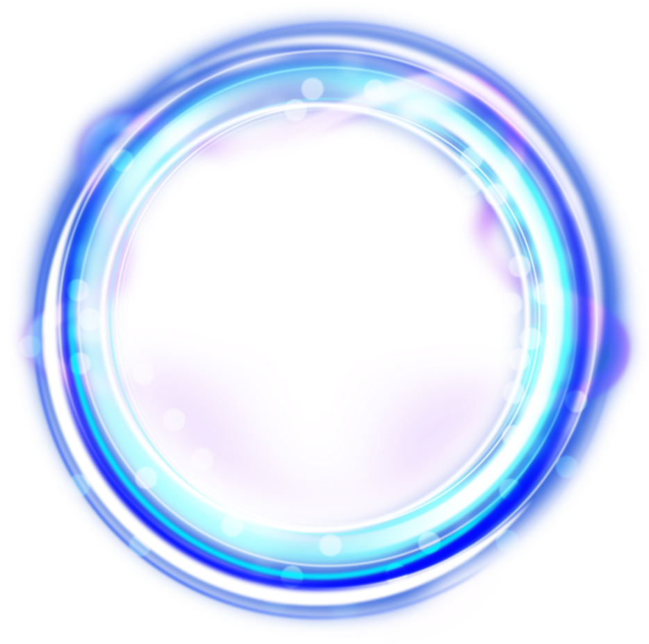 #lights #light #lighteffect #ring #neon #neonlights - Transparent Light Effect Png (1024x1024), Png Download