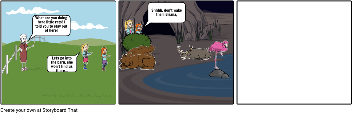The Barn - Cartoon (1164x385), Png Download