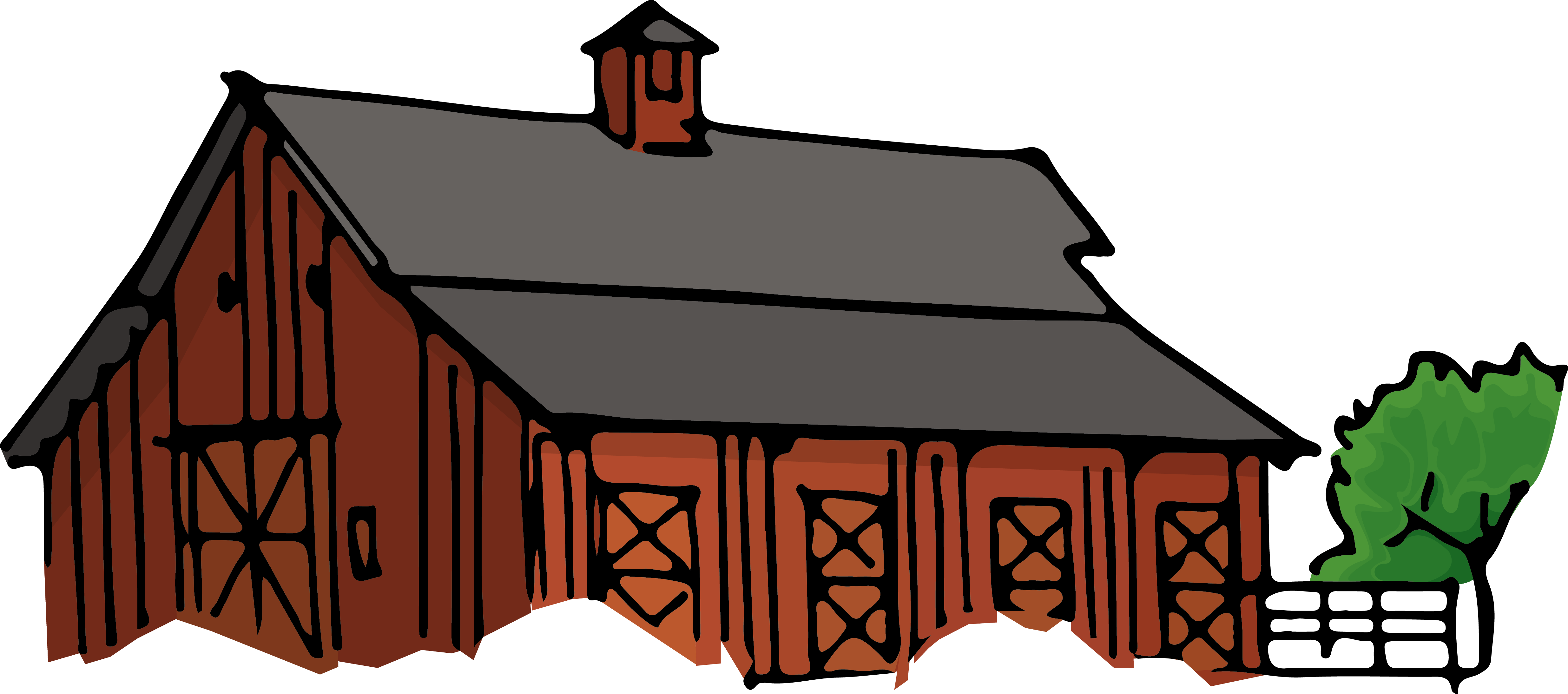 Download Farmhouse Farm House Cartoon Png Full Size Png Image Pngkit
