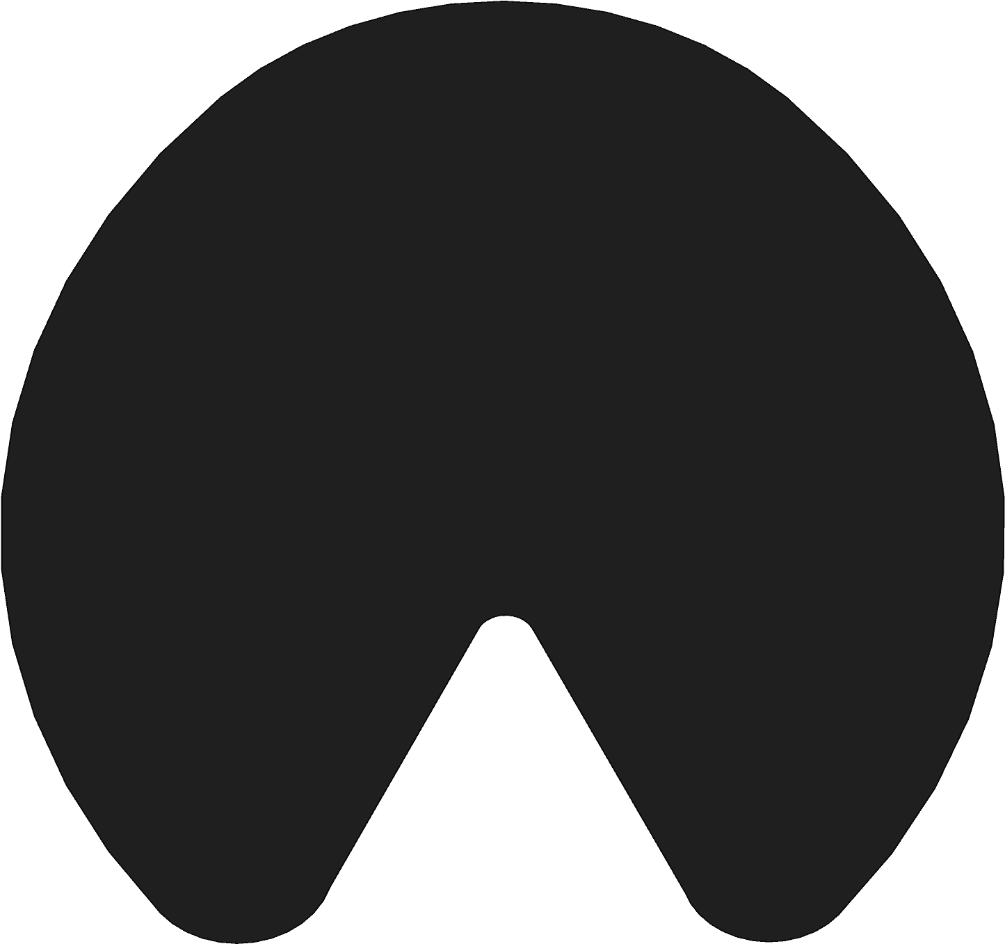 Zebra Footprint - Circle (3000x1373), Png Download