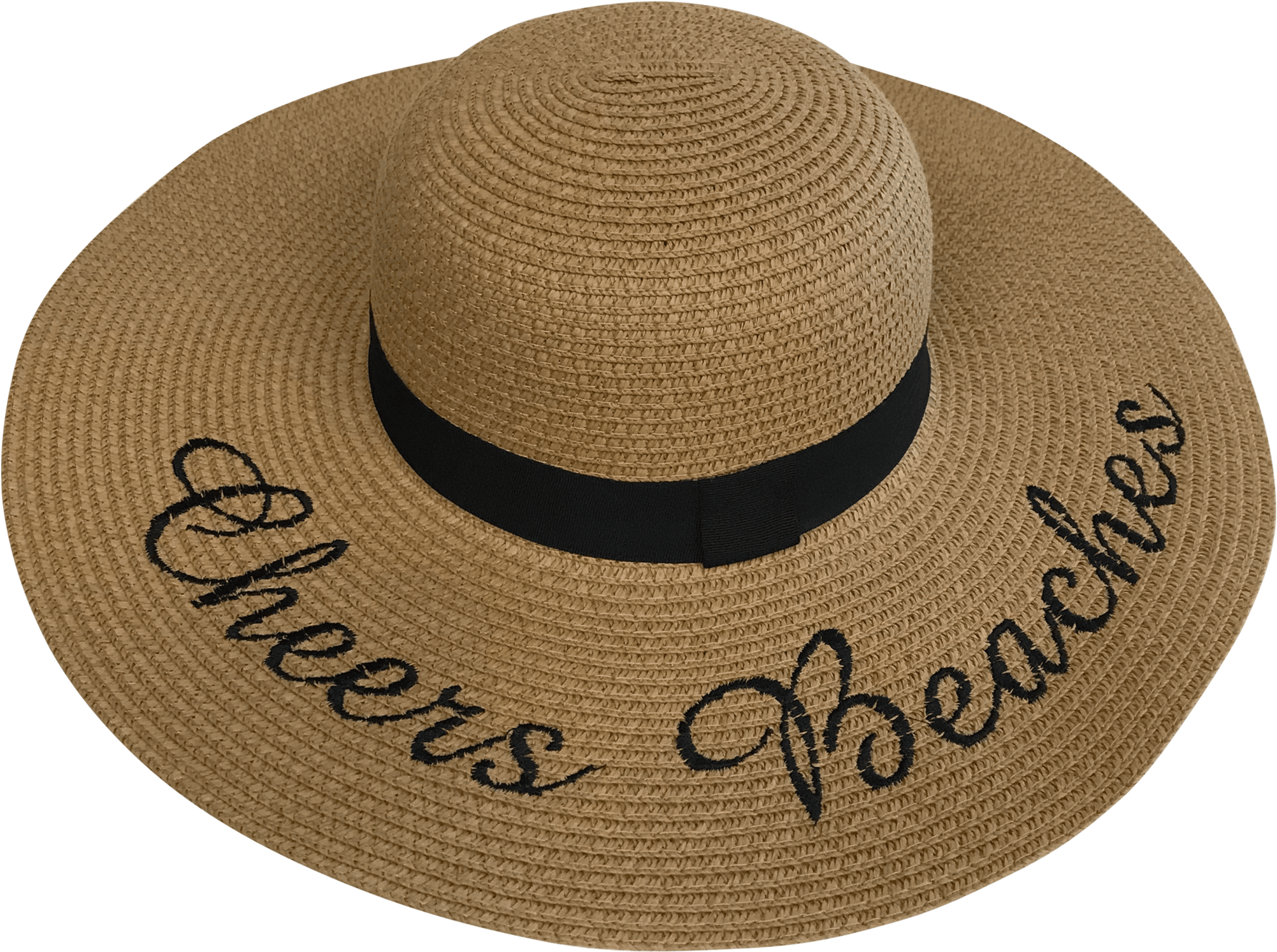 Cheers Beaches Women Cheers Beaches Floppy Sun Hat - Tan (2048x2240), Png Download