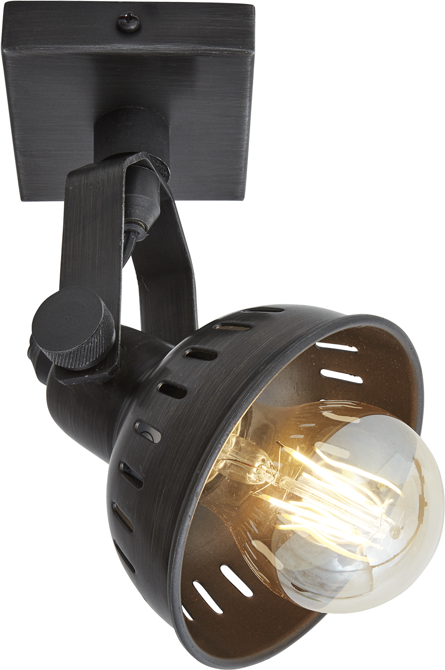 Swivel Wall Spotlight - Lampada Da Muro Orientabile Vintage (2048x2048), Png Download
