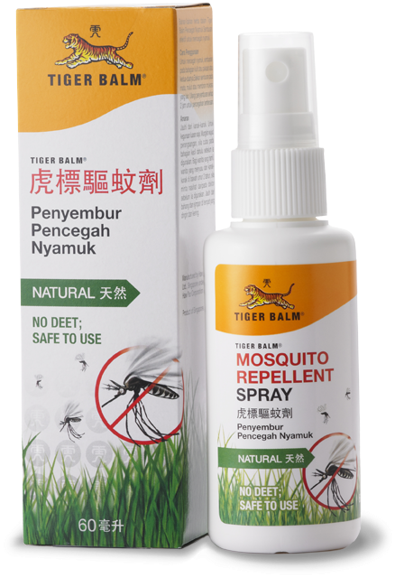 Tiger Balm Mosquito Repellent Spray - Tiger Balm Mosquito Spray (475x647), Png Download