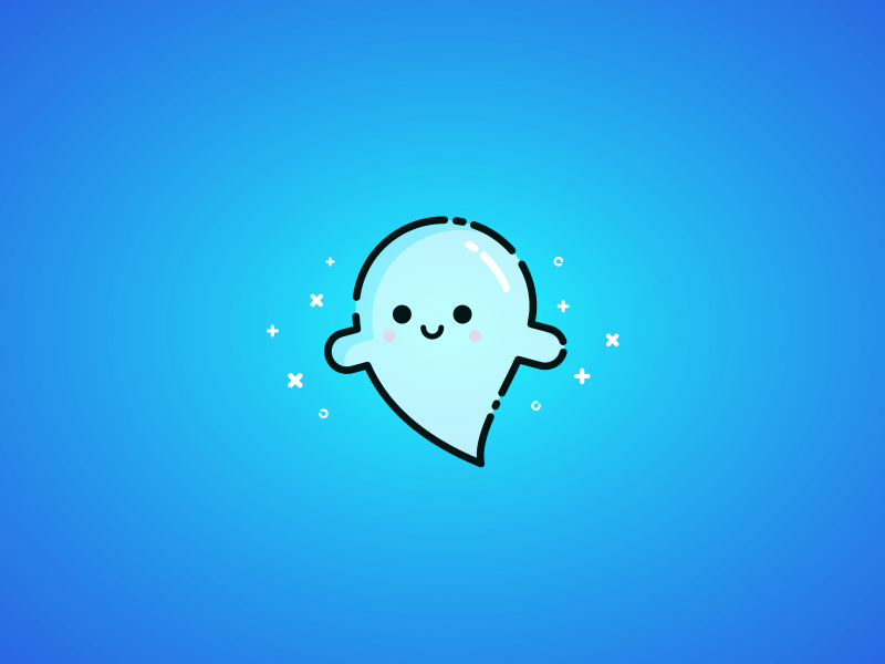 Ghost Vector Art Art Design Vector Vectober Inktober - Illustration (800x600), Png Download