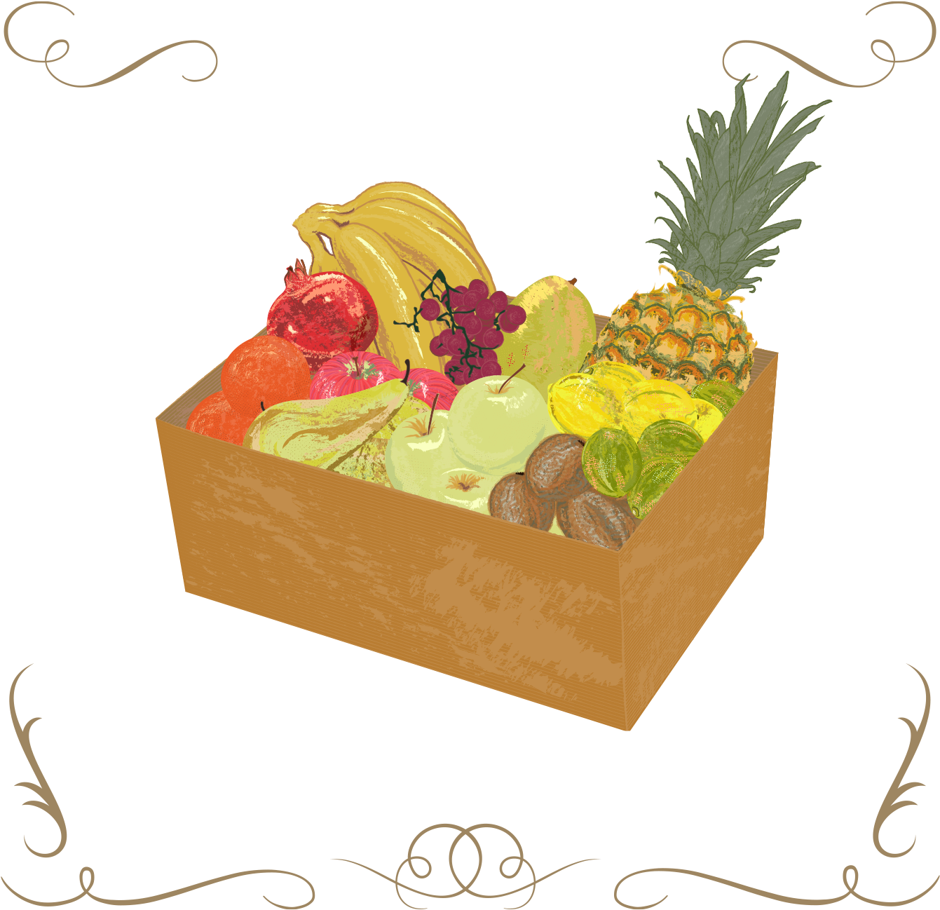 Product Description - Pineapple (1400x1334), Png Download