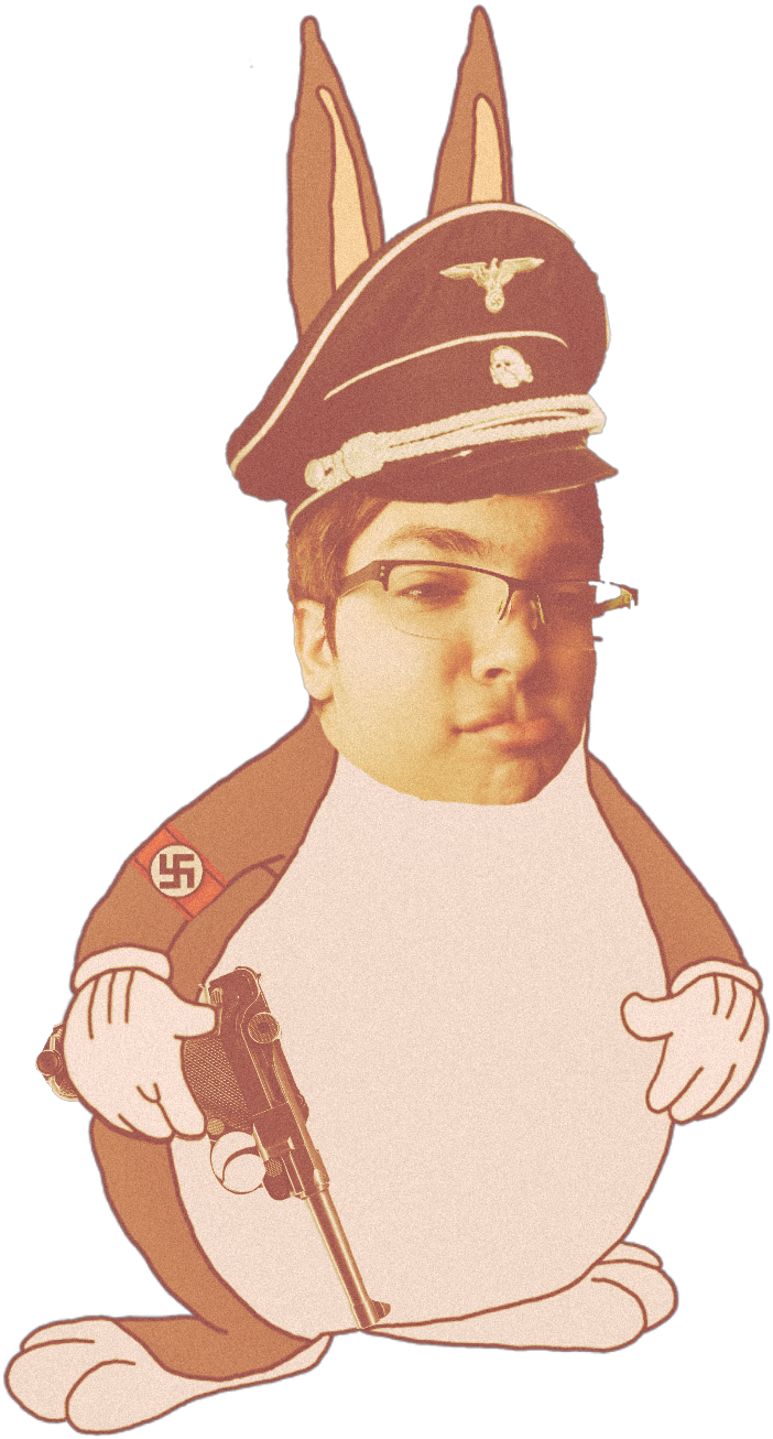 Big Nazi Chungus - Ugandan Chungus (783x1389), Png Download