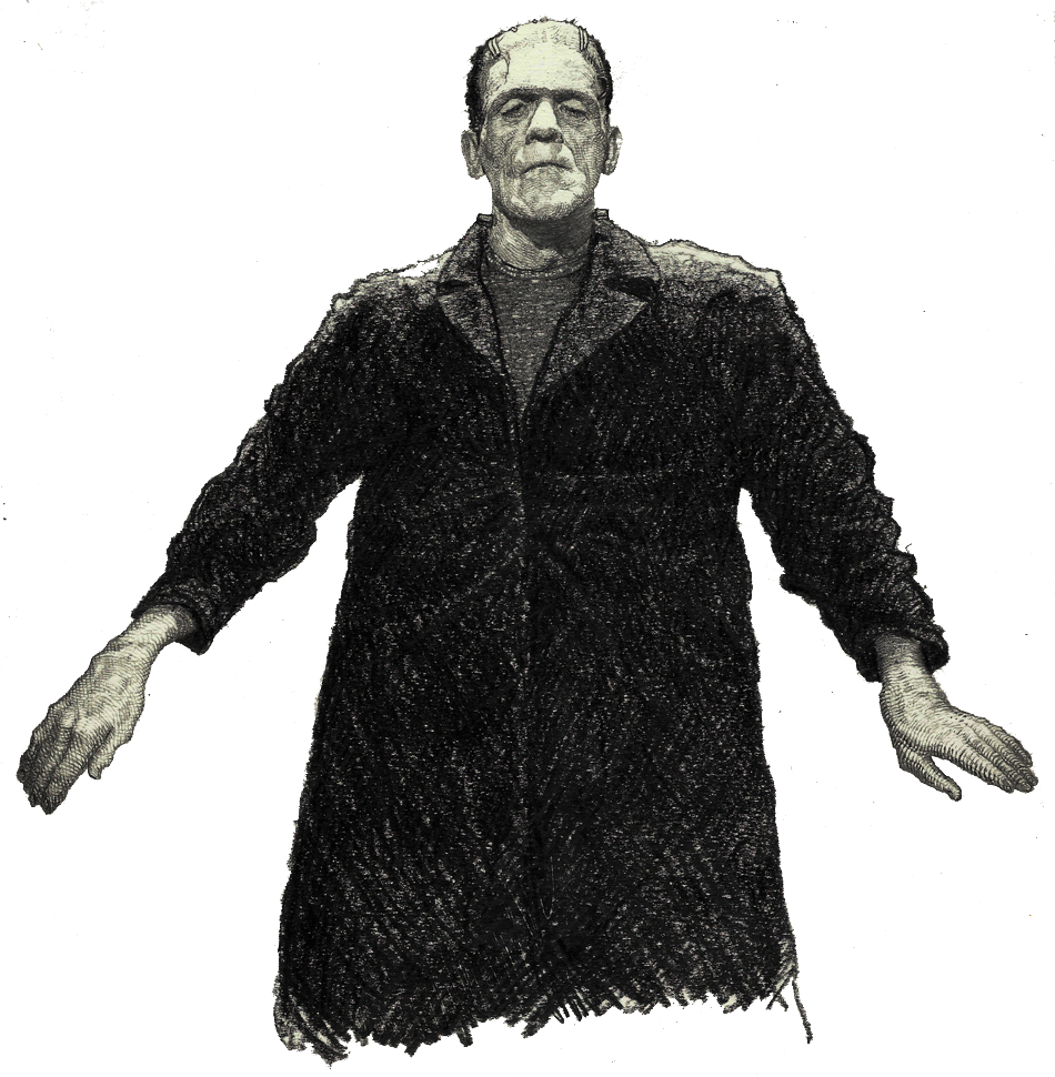 Macken Shop Frankenstein - Frankenstein Movie (boris Karloff, Close-up) Poster (950x970), Png Download