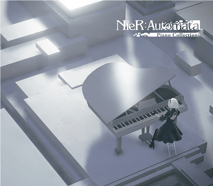 『piano Collections Nier - Piano Collections Nier Automata (1200x600), Png Download