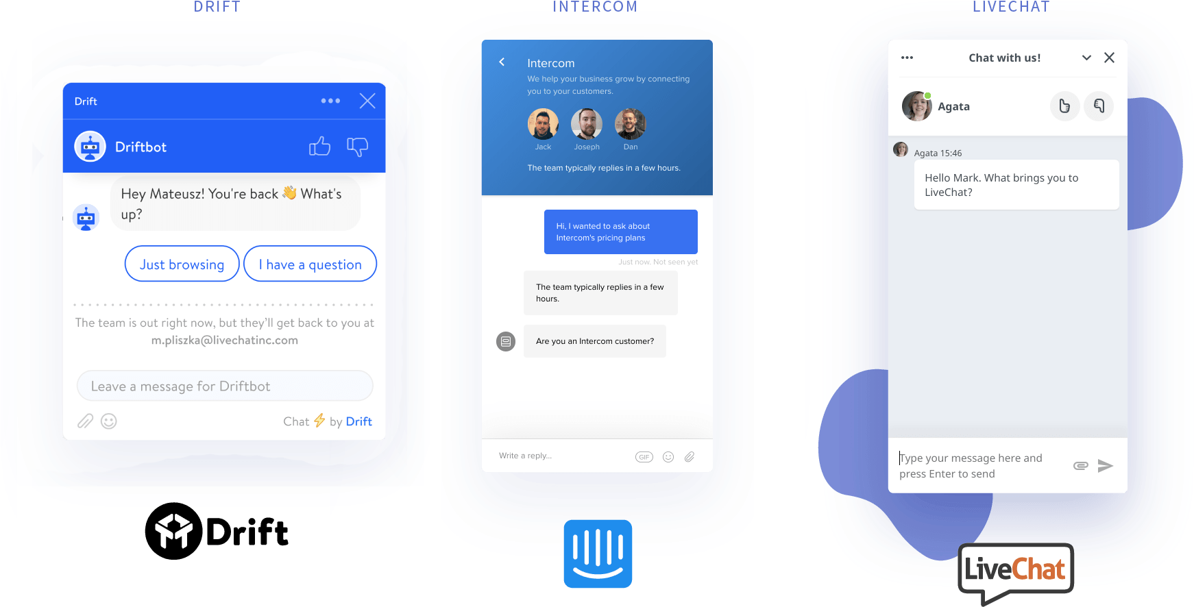 Drift Provides A Standardized Chat Window, Allowing - Livechat (1784x885), Png Download