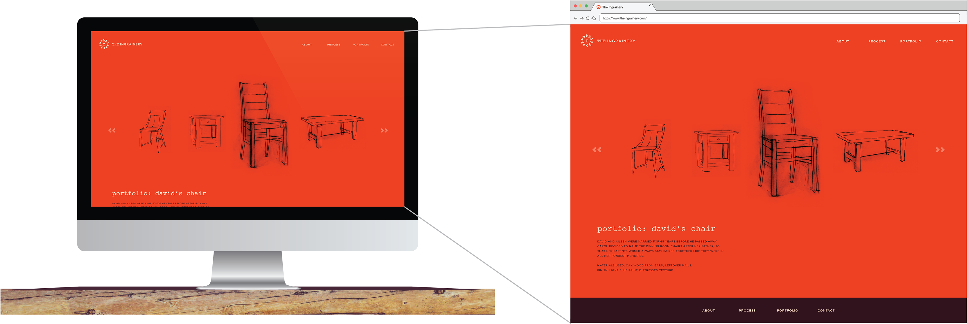 Website Mockup For My Senior Bfa Capstone Exhibition - Graphic Design (3840x1427), Png Download