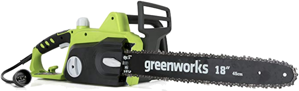 18-inch Bar And Chain - Electric Chainsaw (1016x314), Png Download