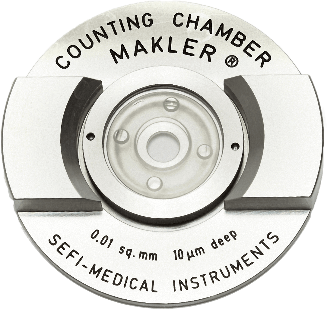 Makler Sperm Counting Chamber From Sefi Medical - Circle (1200x1200), Png Download