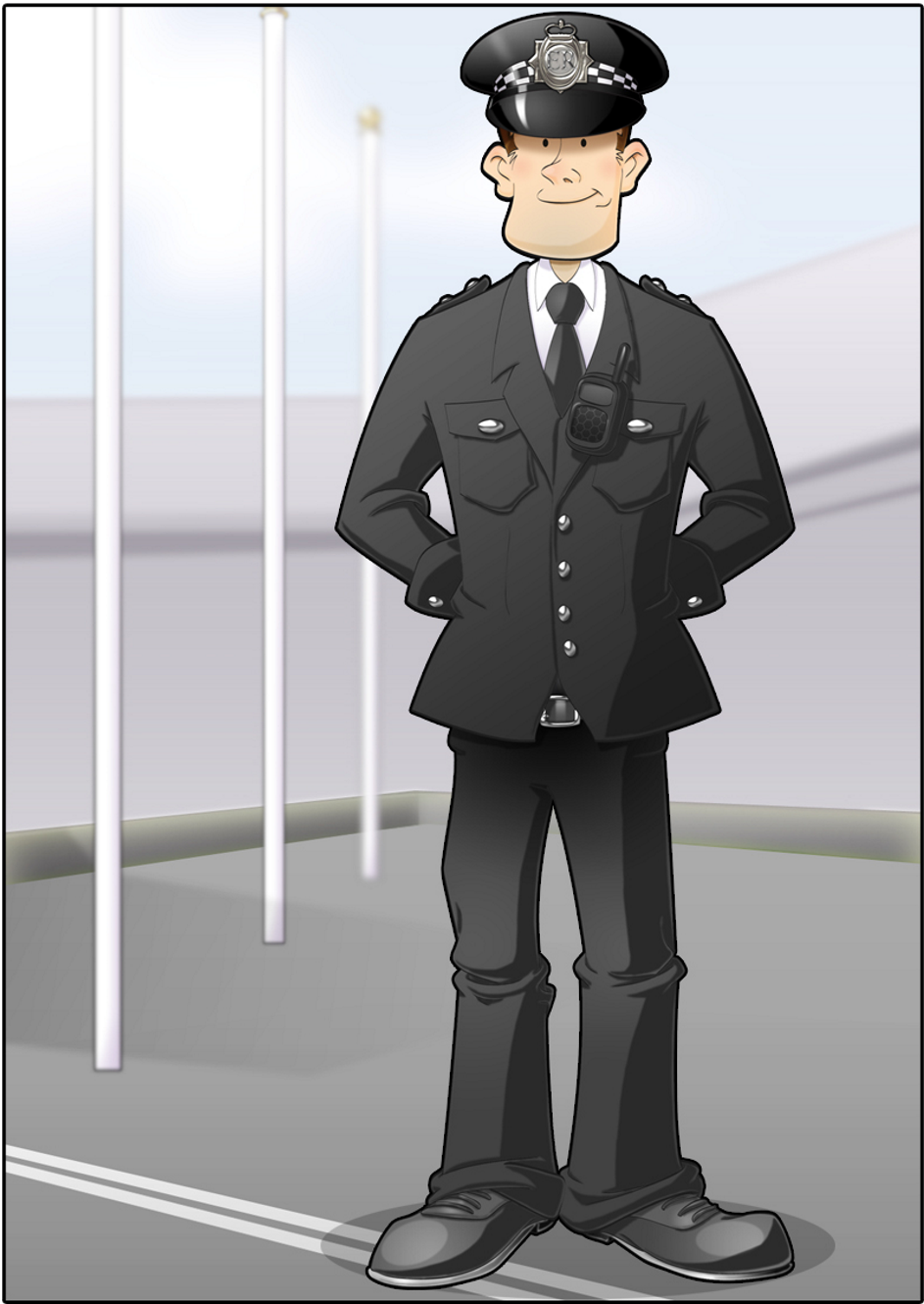 Policeman - Military Officer (1140x1343), Png Download