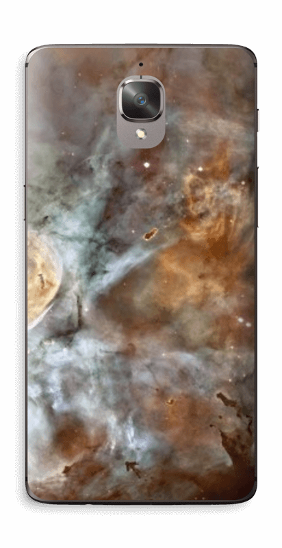 Blue, Orange Galaxy Skin Oneplus 3t - Carina Nebula (412x800), Png Download