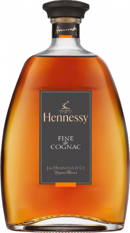Hennessy Fine De Cognac 70cl - Cognac Hennessy Fine De Cognac (421x750), Png Download