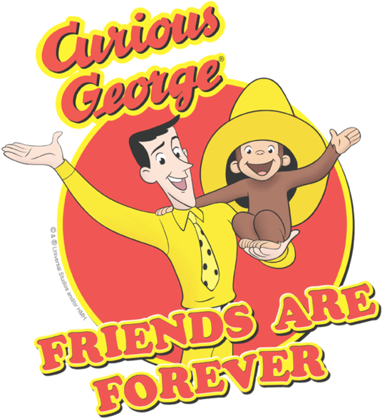 Curious George (600x635), Png Download
