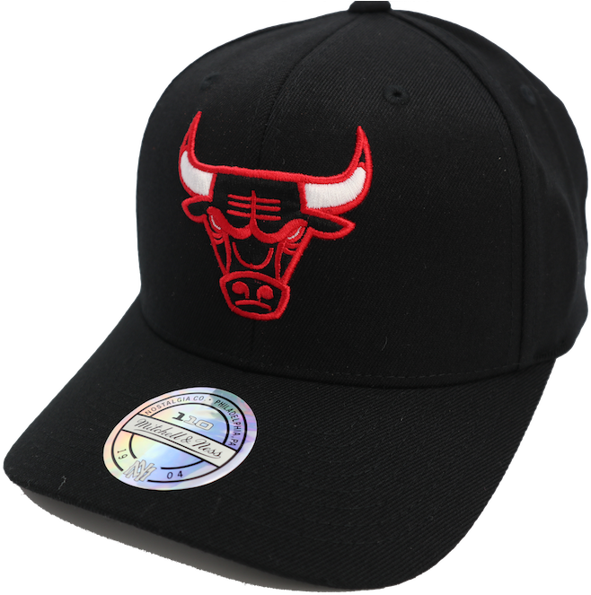 Chicago Bulls Mitchell & Ness Hardwood Classics Throwback - Baseball Cap (1000x667), Png Download