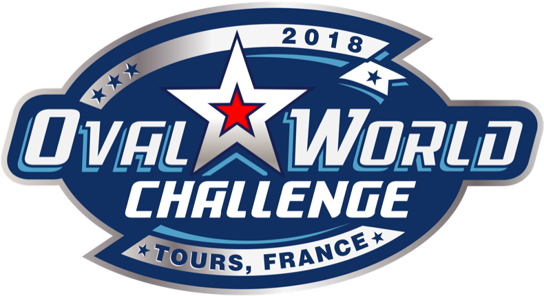 Nascar Euro Reveals Oval World Challenge Logo - Label (800x440), Png Download