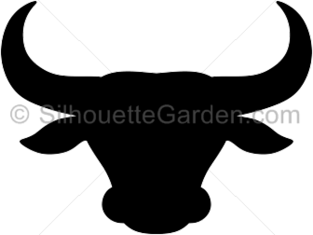 Bull Clipart Chicago Bulls - Bull Head Clip Art (640x480), Png Download