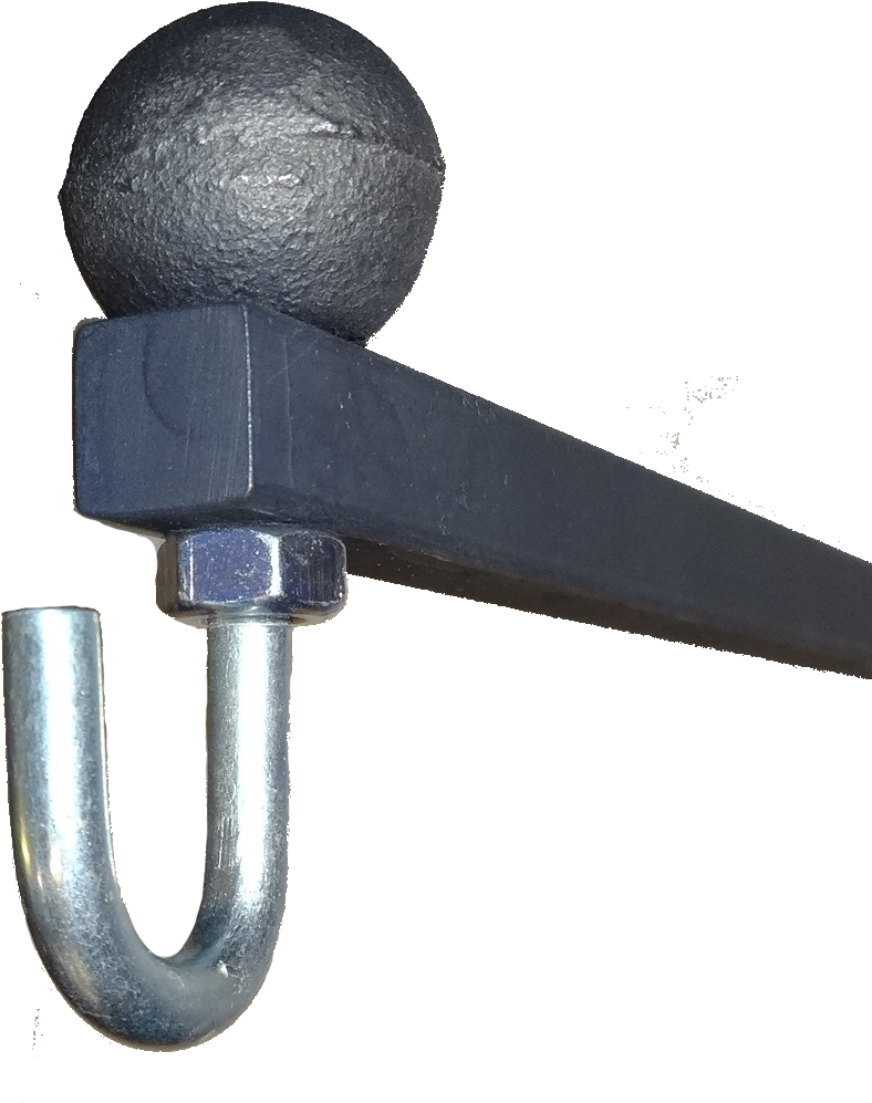 Ph-0821 Hanging Plant Bracket - Hook (1900x1900), Png Download