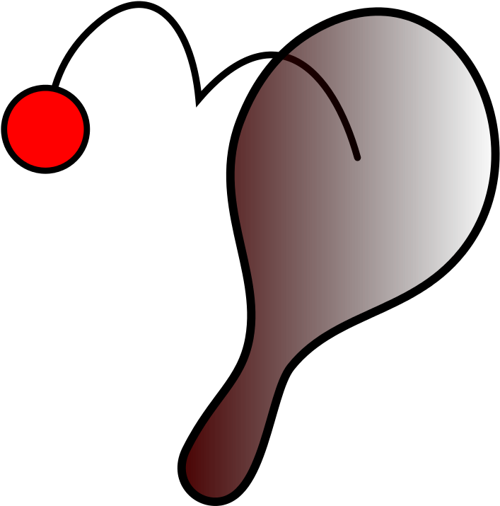 Vector Library Stock File Paddleball Svg Wikipedia - Paddle With Ball And String (768x768), Png Download