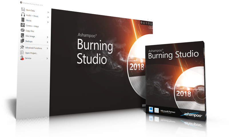 Https - //www - Ashampoo - Com/scr/5210/en/scr Ashampoo - Ashampoo Burning Studio 2018 (800x525), Png Download