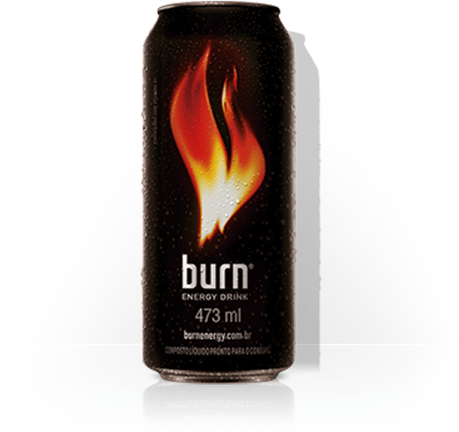 Burn 473ml - Burn Energy Drink (568x800), Png Download