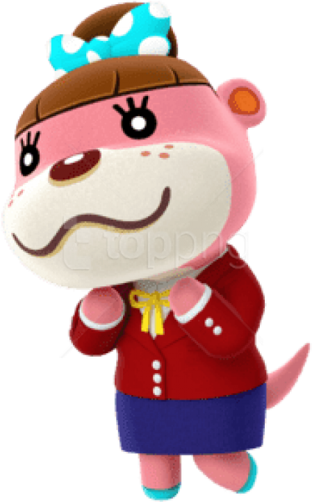 Free Png Download Animal Crossing Nuria Png Images - Animal Crossing Lou (480x759), Png Download