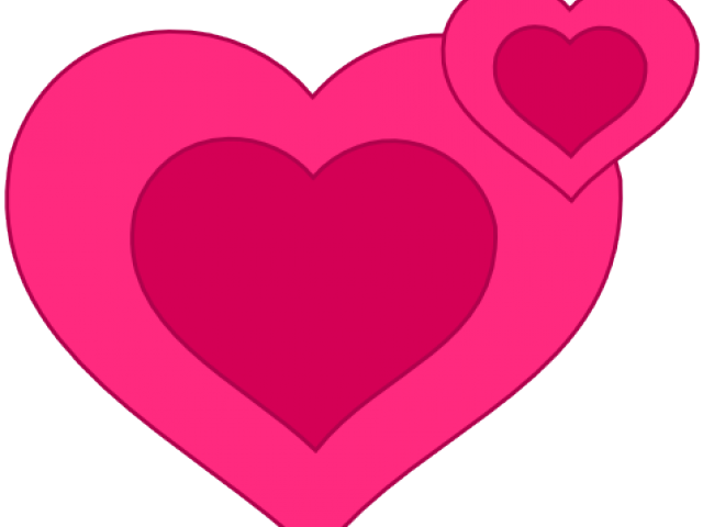 Hearts Clipart Watercolor - Heart (640x480), Png Download