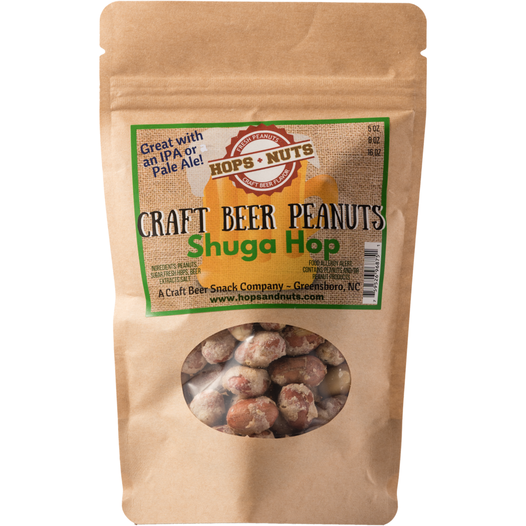 Shuga Hops Double Ipa Peanuts - Chestnut (1024x1024), Png Download