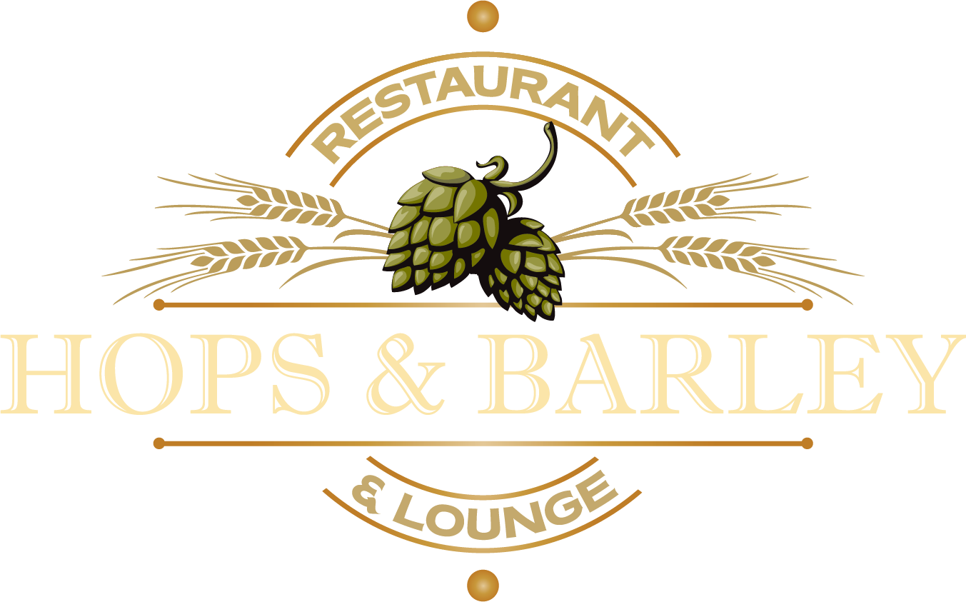 Hops & Barley Restaurant & Lounge, A Fresh New Look - Hops Barley Graphic (1353x843), Png Download