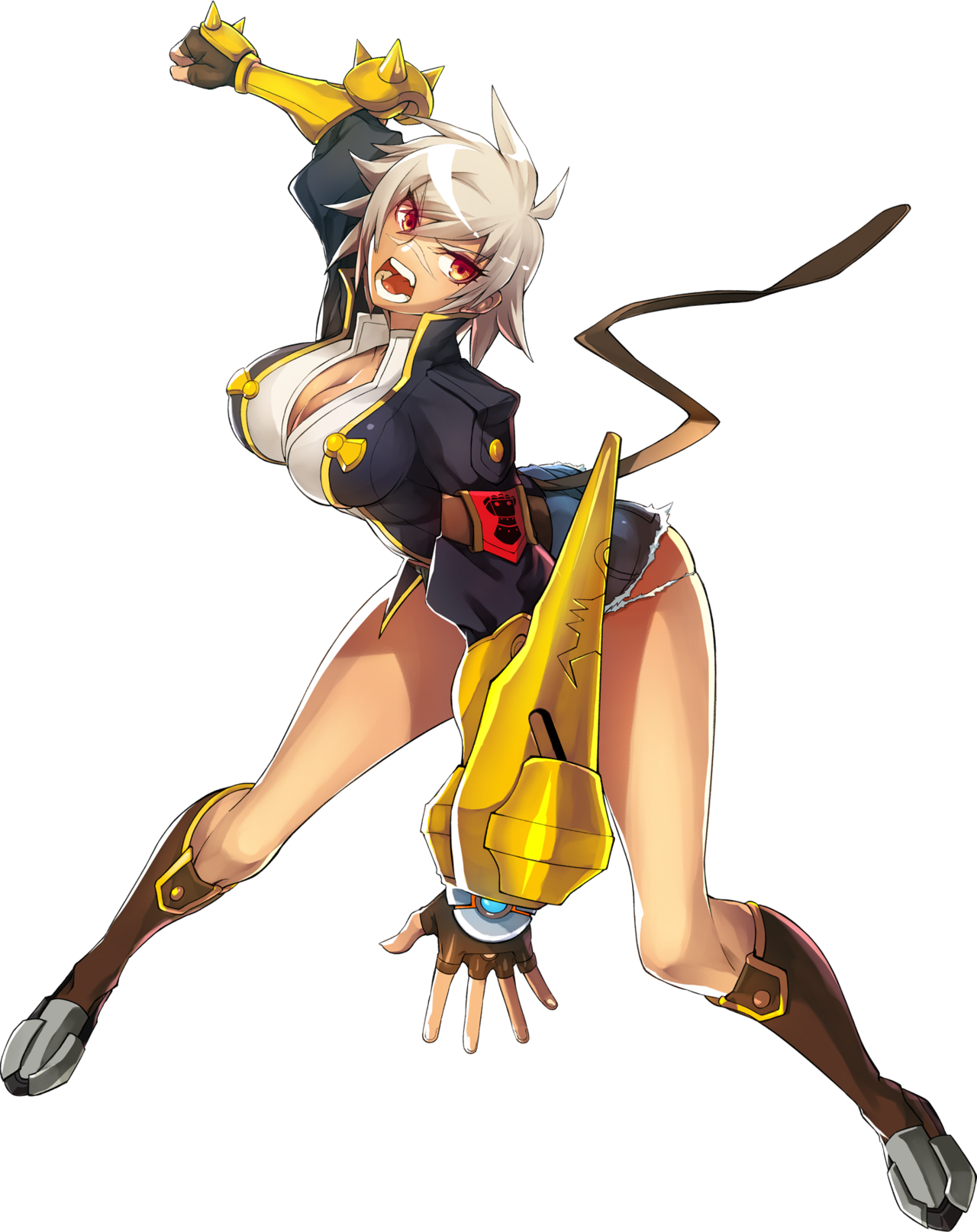 The Shit Waifu Of The Day Is - Bullet Blazblue Central Fiction (1280x1614), Png Download