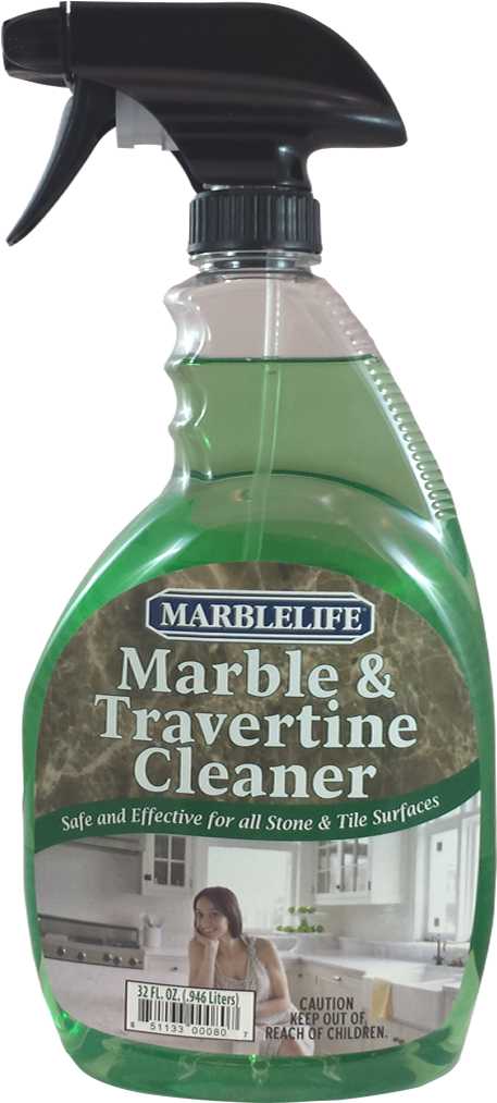 Marblelife Marble And Travertine Cleaner, 32 Ounce - Marble Cleaner Products (1003x1031), Png Download