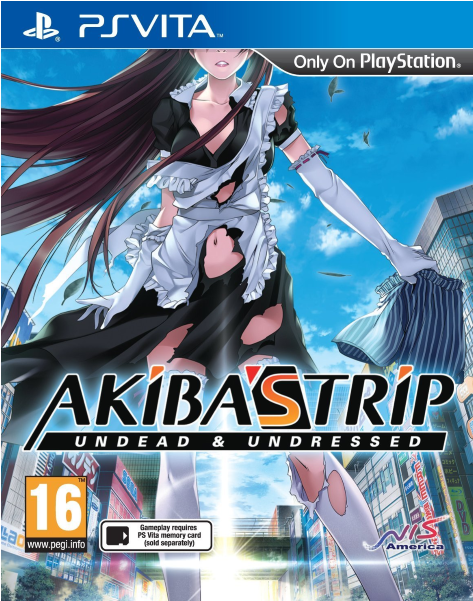 Undead & Undressed [sony - Akiba's Trip Ps Vita (600x600), Png Download